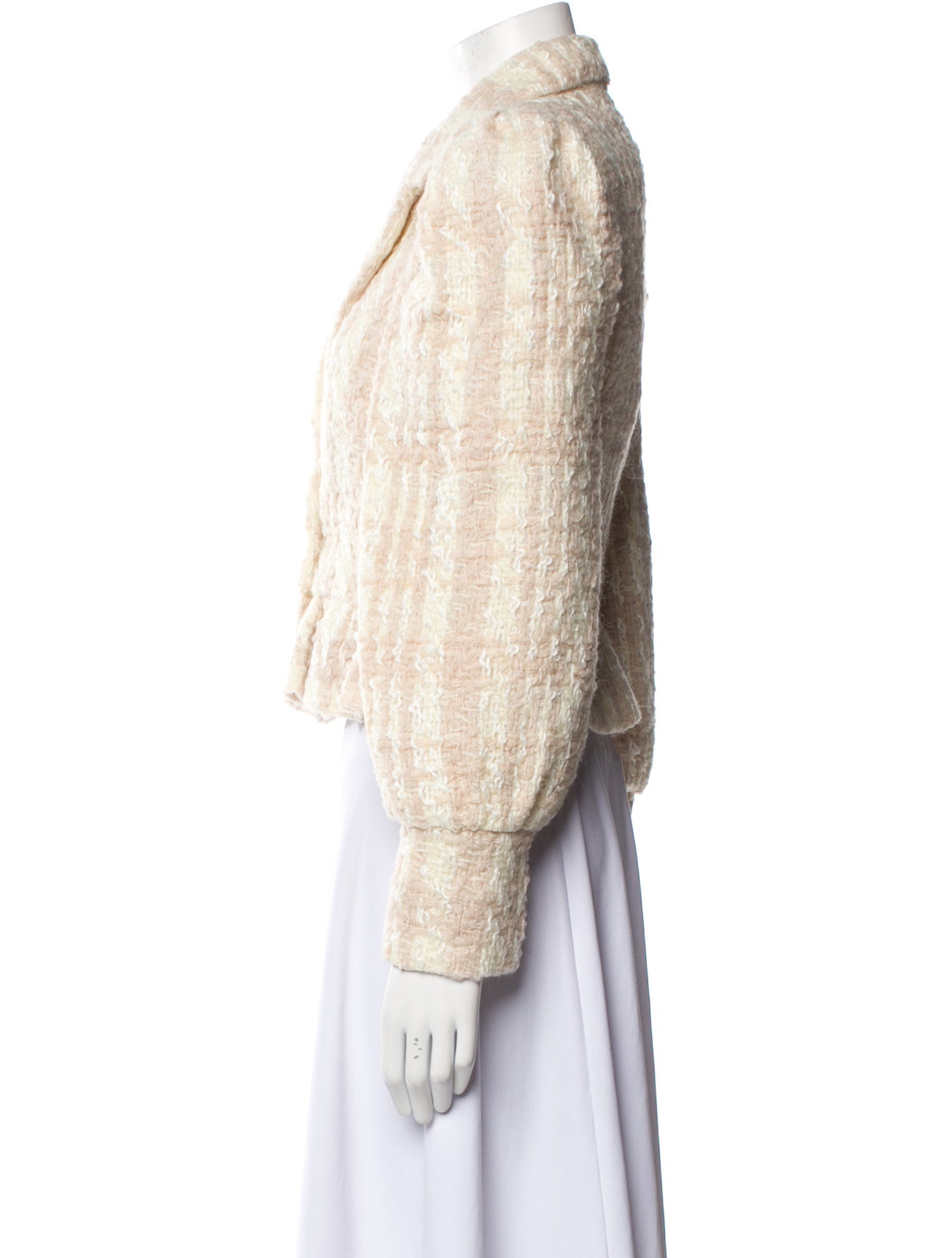 LoveShackFancy Wool Tweed Pattern Blazer w/ Tags