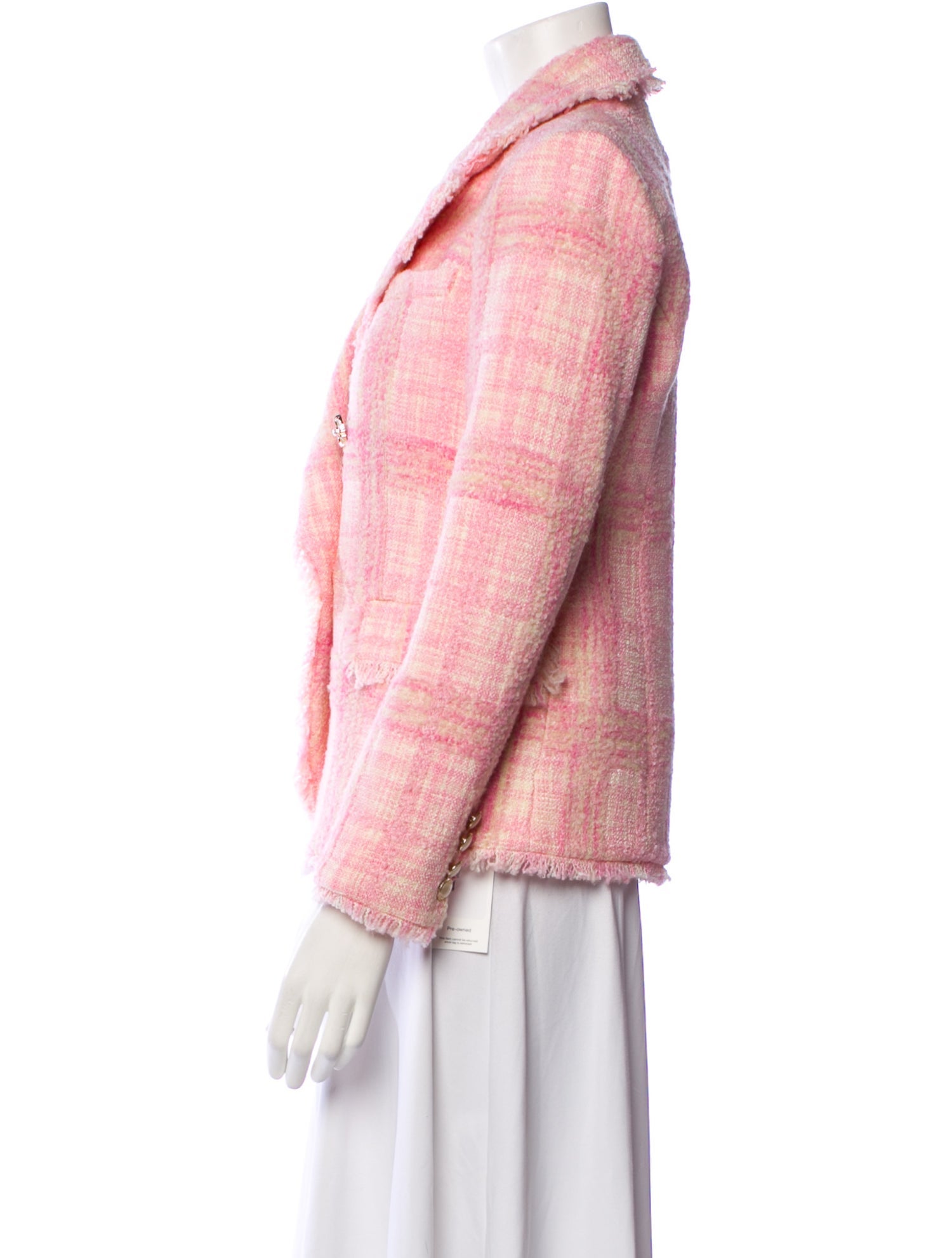 LoveShackFancy Plaid Print Jacket