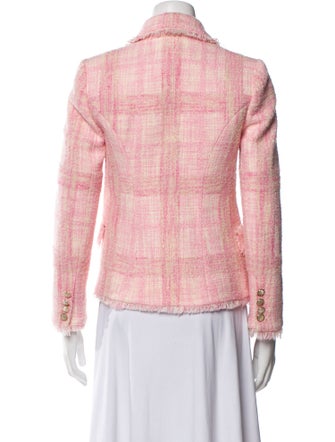 LoveShackFancy Tweed Pattern Blazer