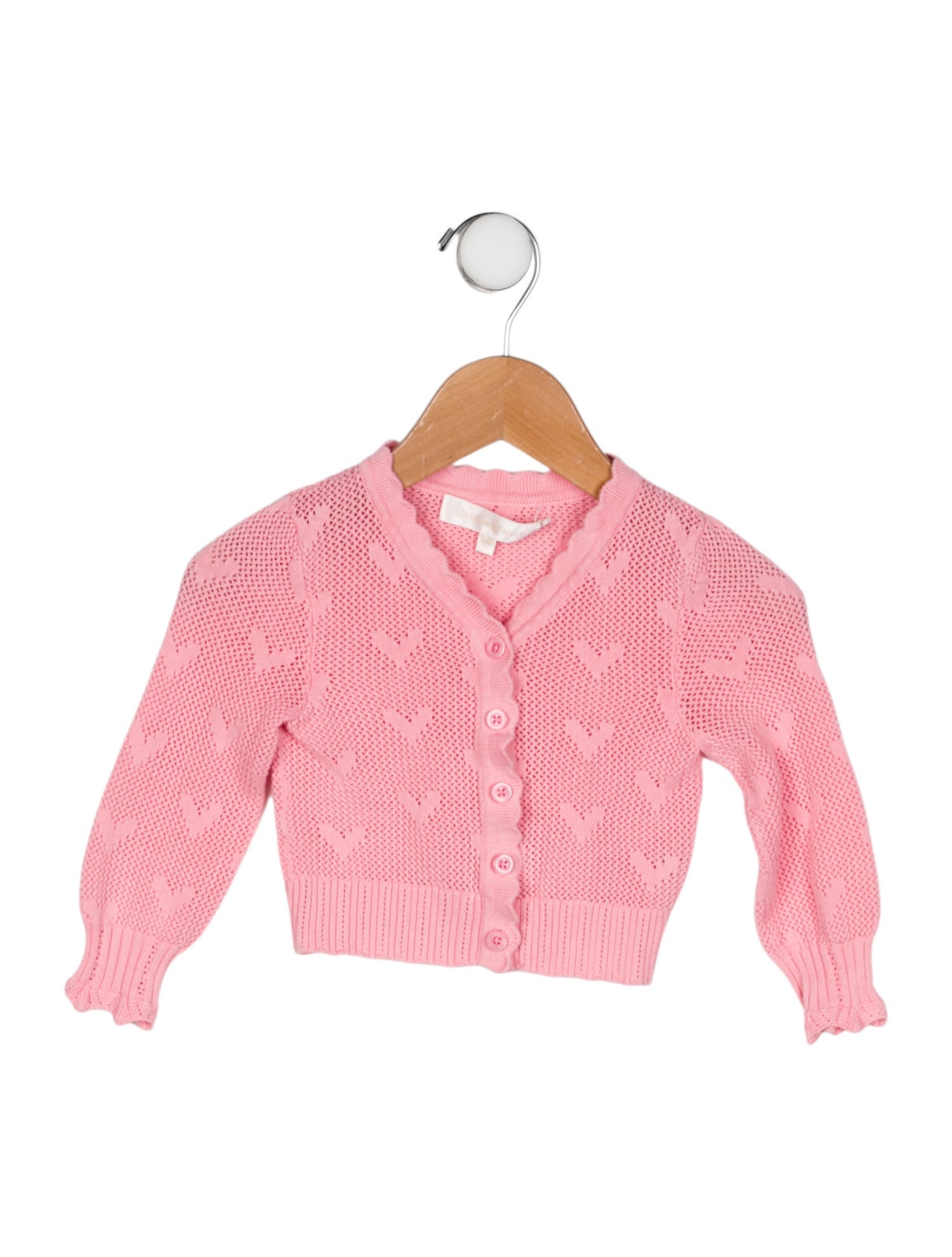 LoveShackFancy Toddler Girls' Patterned Cardigan