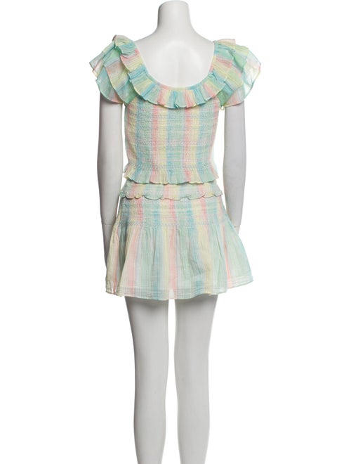 LoveShackFancy Striped Skirt Set