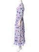 LoveShackFancy Floral Print Long Dress