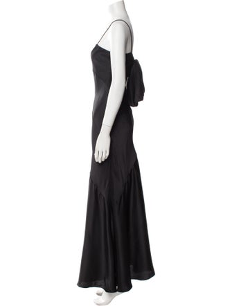 LoveShackFancy Silk Long Dress