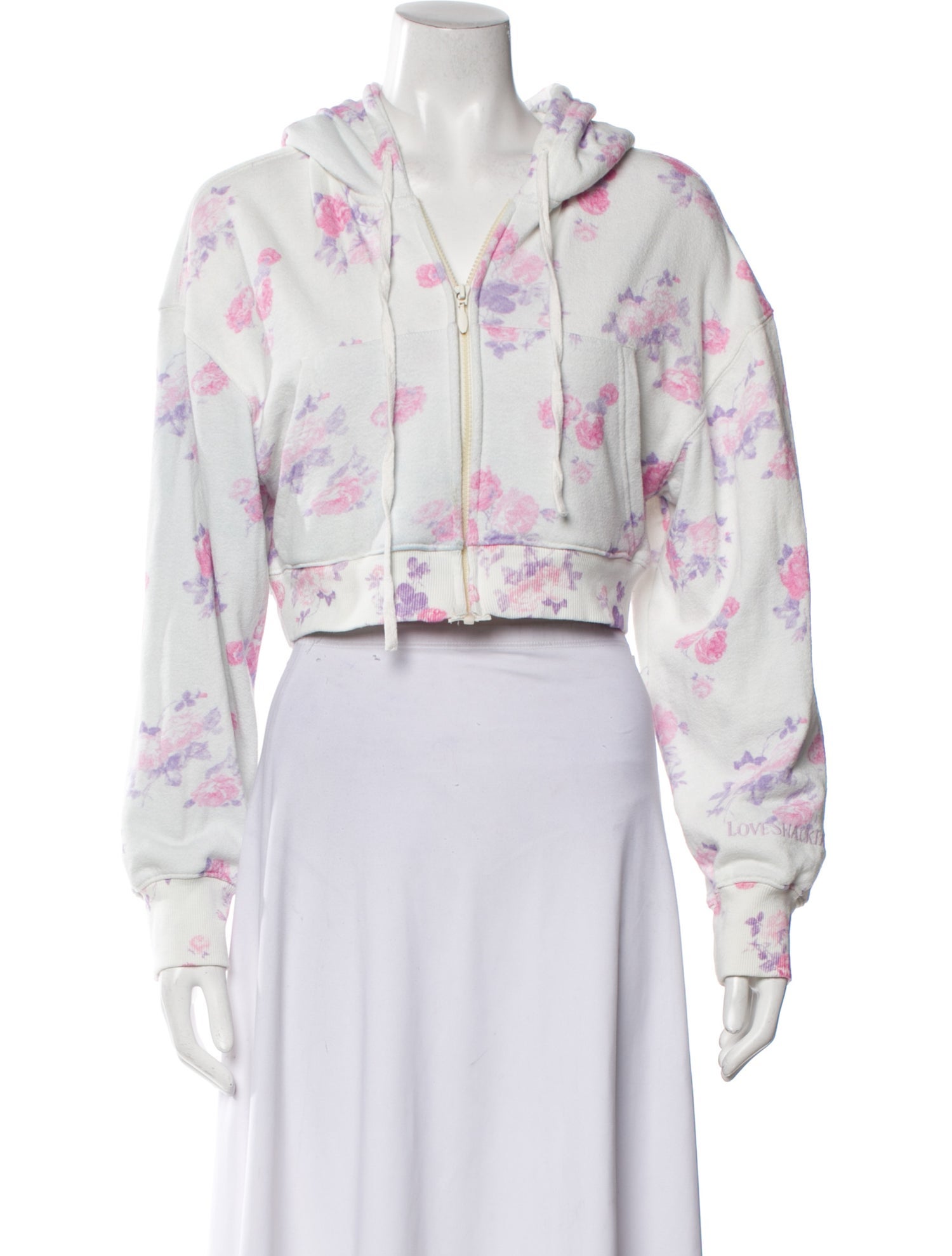 LoveShackFancy Floral Print Bolero