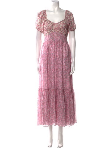 LoveShackFancy Dresses Silk Long Dress XL