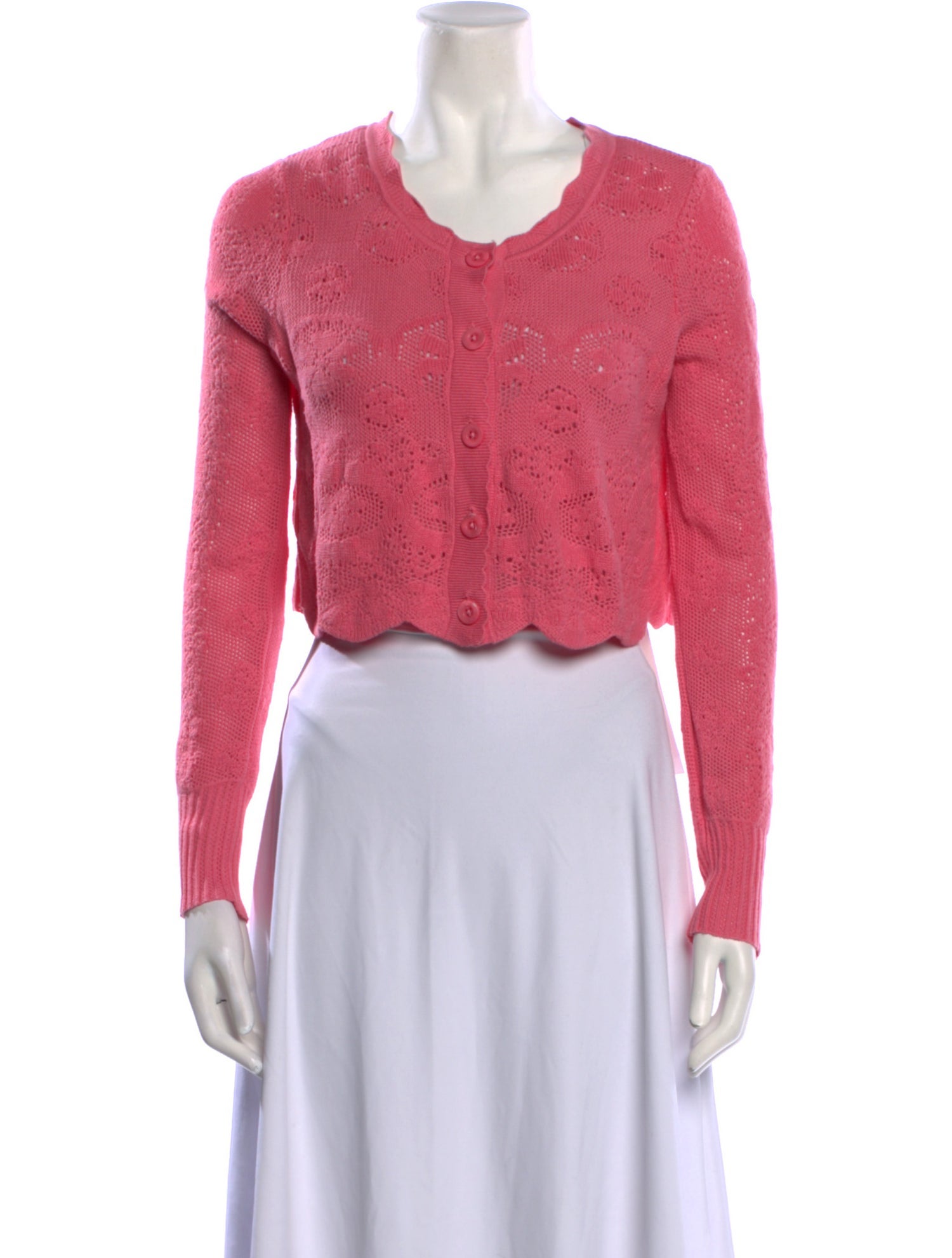 LoveShackFancy Scoop Neck Sweater