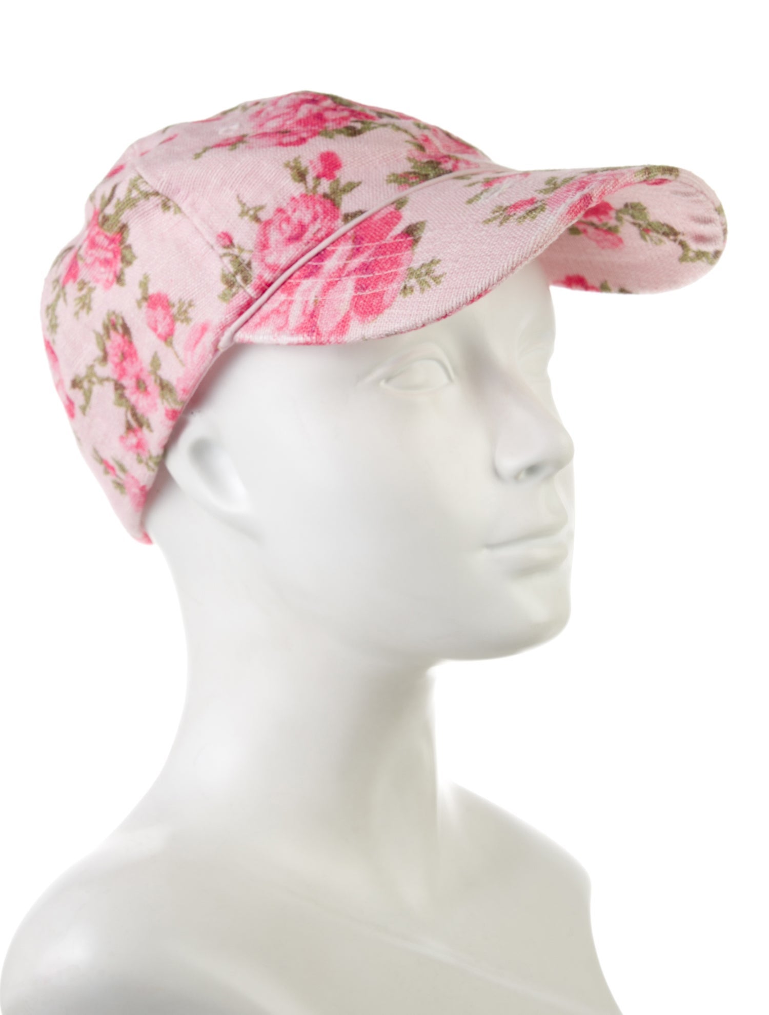 LoveShackFancy Floral Canvas Baseball Cap