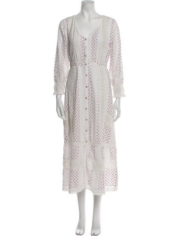 LoveShackFancy Dresses Printed Long Dress XL