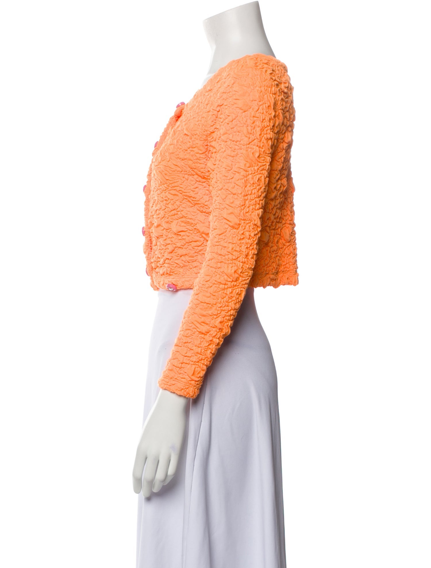 LoveShackFancy Tweed Pattern Evening Jacket w/ Tags