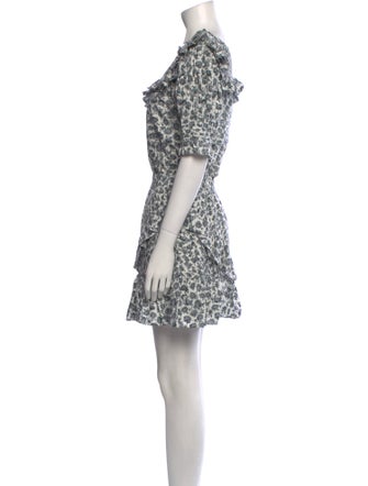 LoveShackFancy Printed Mini Dress