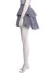 LoveShackFancy Ruffle Embellishment Mini Skirt