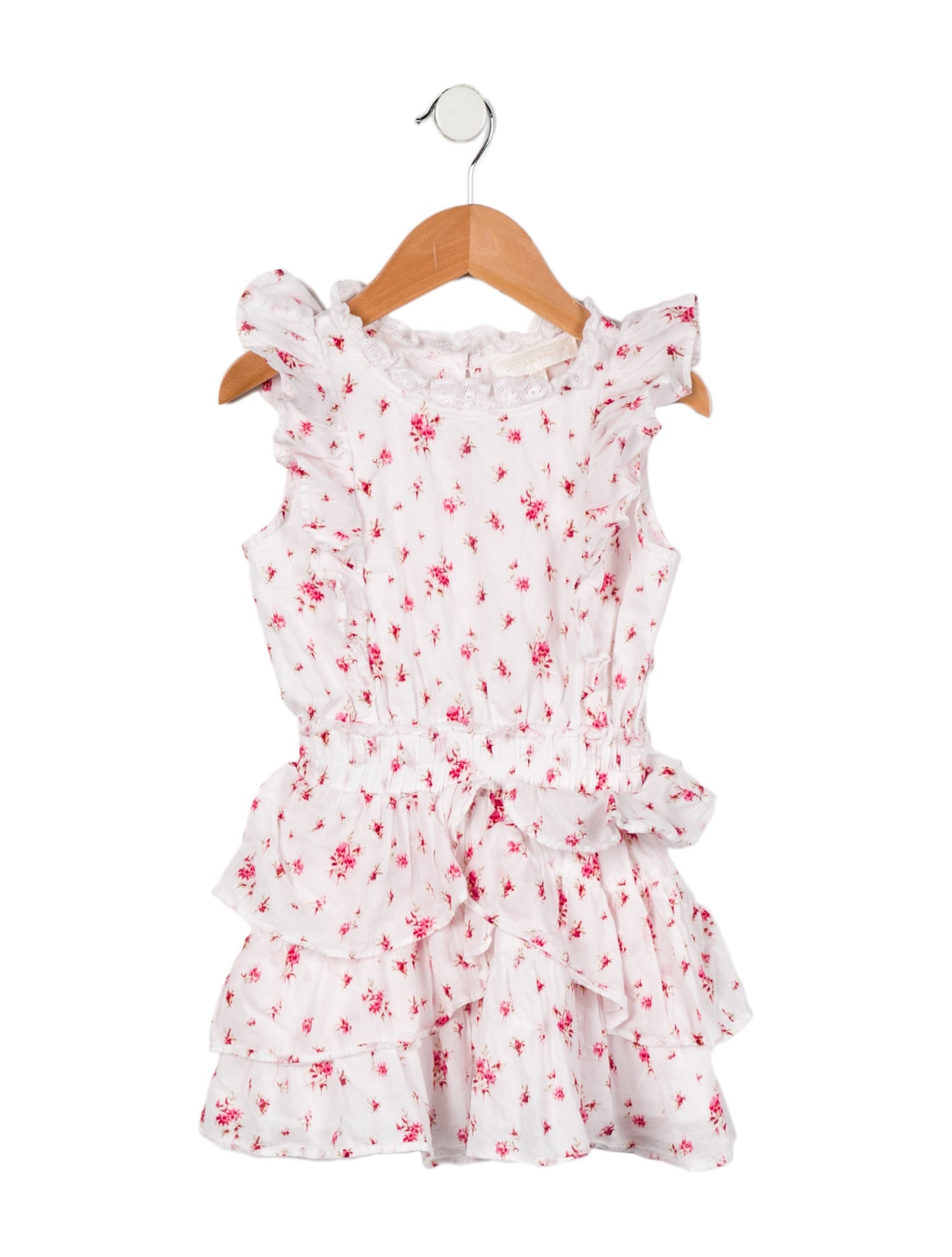 LoveShackFancy Toddler Girls' Floral Printed Dress
