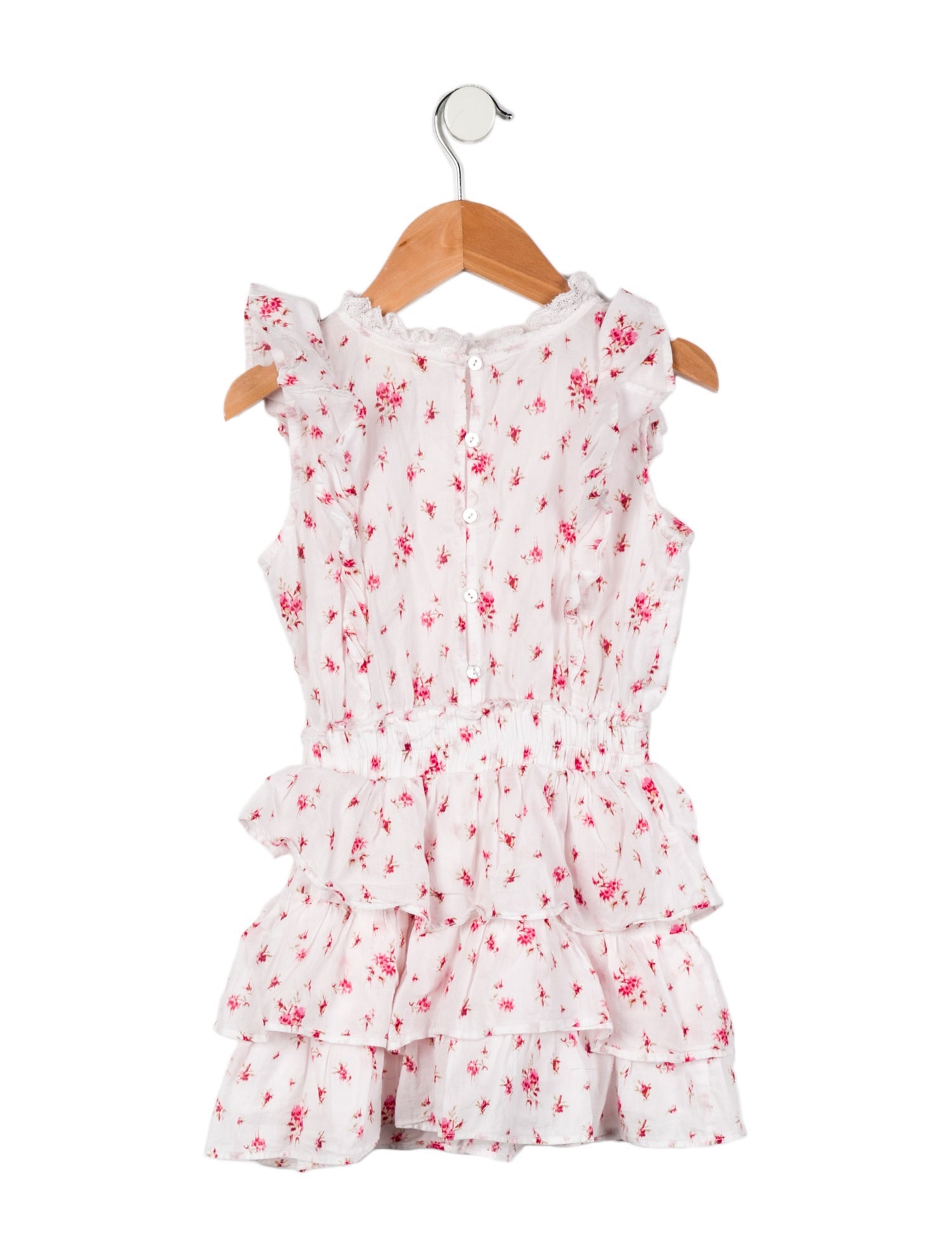 LoveShackFancy Toddler Girls' Floral Printed Dress