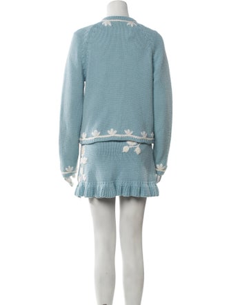 LoveShackFancy Crochet Trim Skirt Set