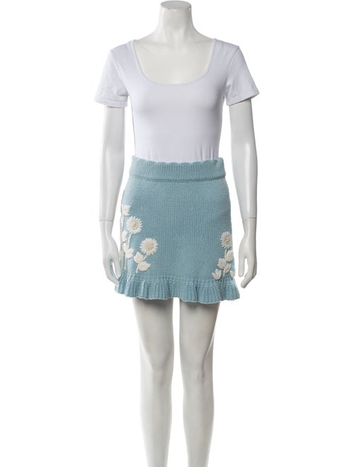 LoveShackFancy Crochet Trim Skirt Set