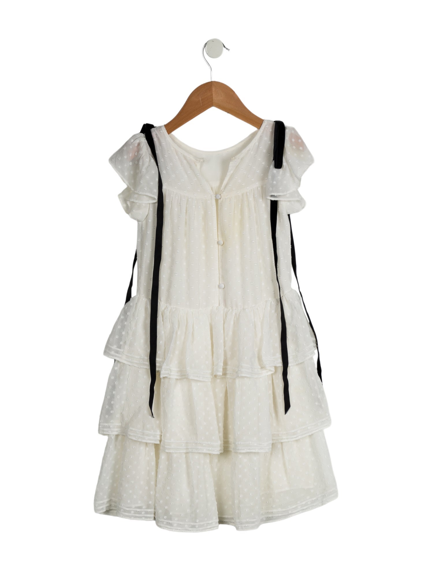 LoveShackFancy Casual Short Sleeves Dress