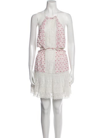 LoveShackFancy Dresses Lace Pattern Mini Dress M