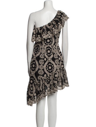 LoveShackFancy Patterned Midi Length Dress