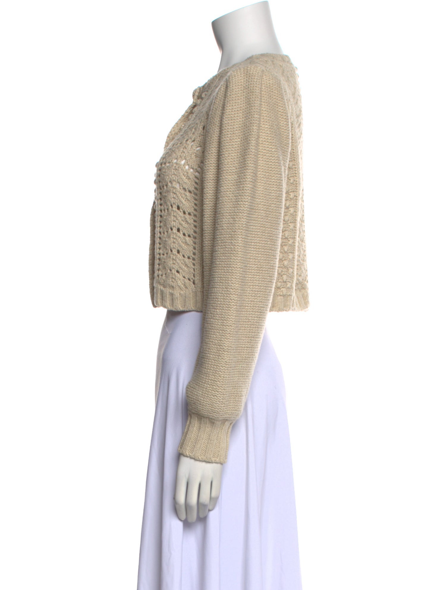 LoveShackFancy Wool Crew Neck Sweater
