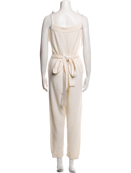 LoveShackFancy Wool Scoop Neck Jumpsuit