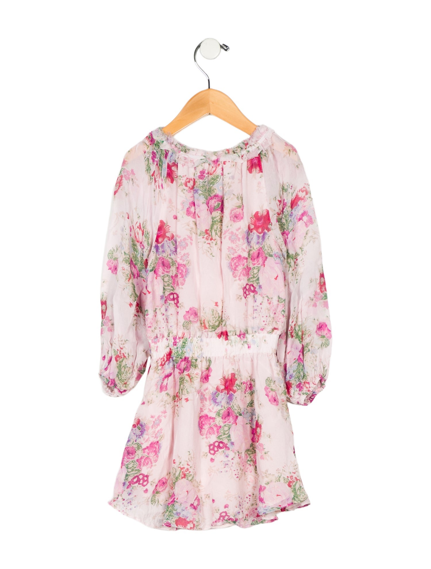 LoveShackFancy Kids Girls' Floral Printed Dress