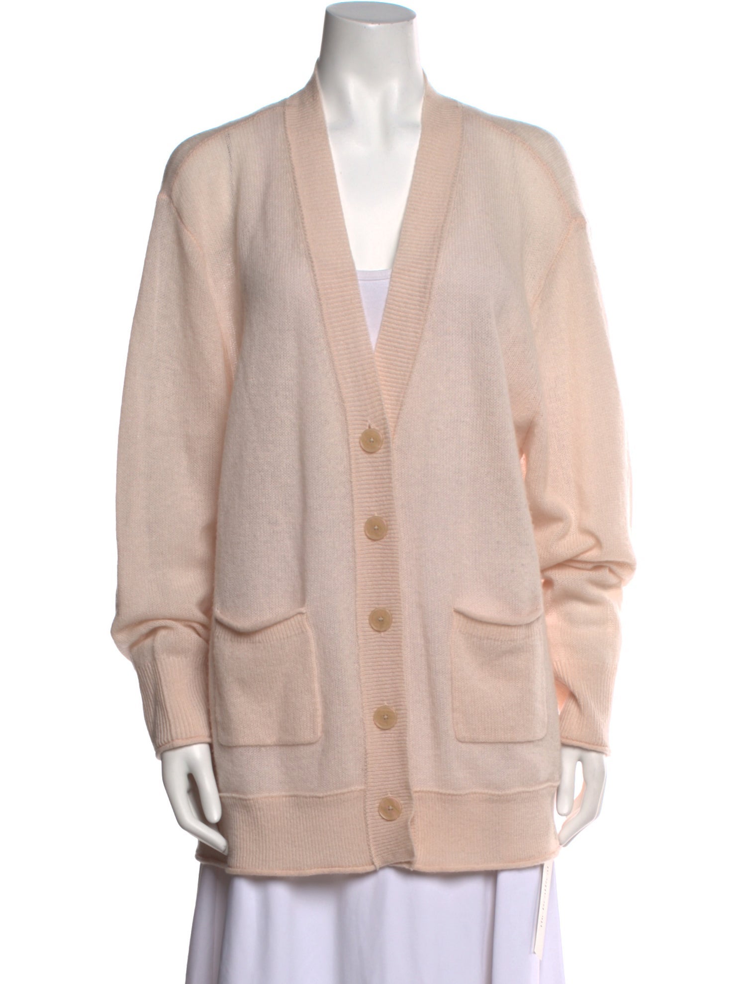 LoveShackFancy Cashmere V-Neck Sweater