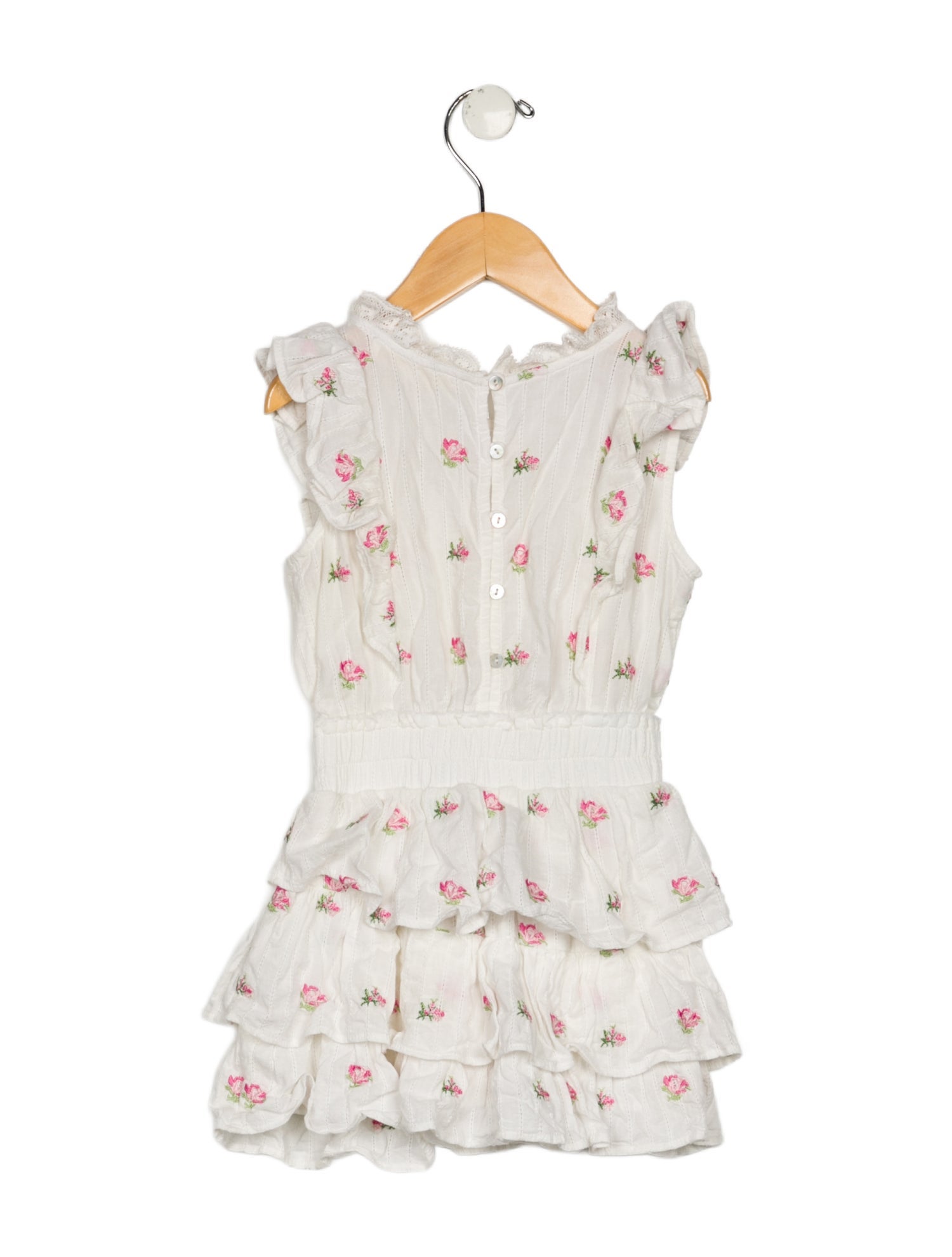 LoveShackFancy Toddler Girls' Floral Printed Dress