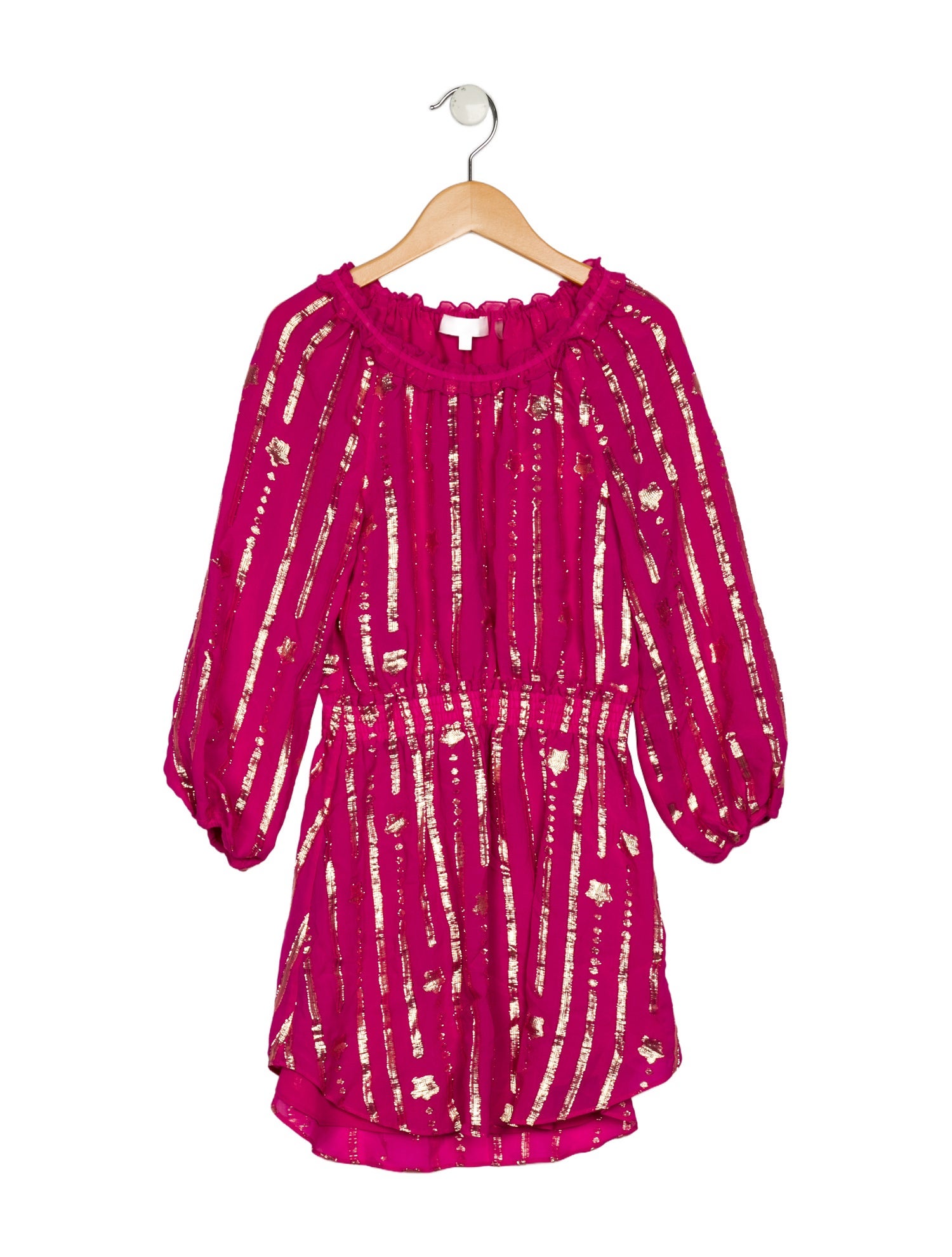 LoveShackFancy Girl's Long Sleeve Dress