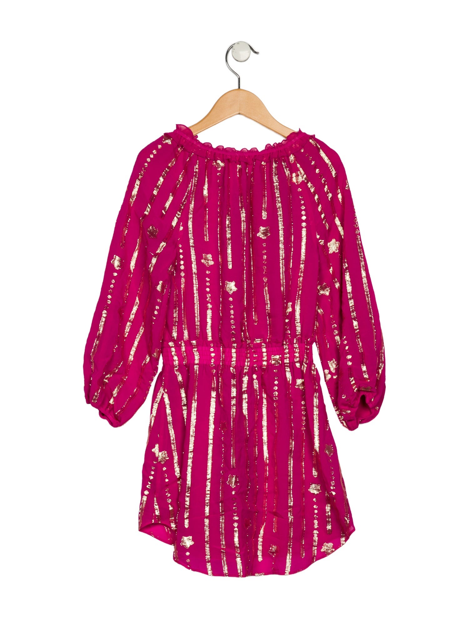 LoveShackFancy Girl's Long Sleeve Dress