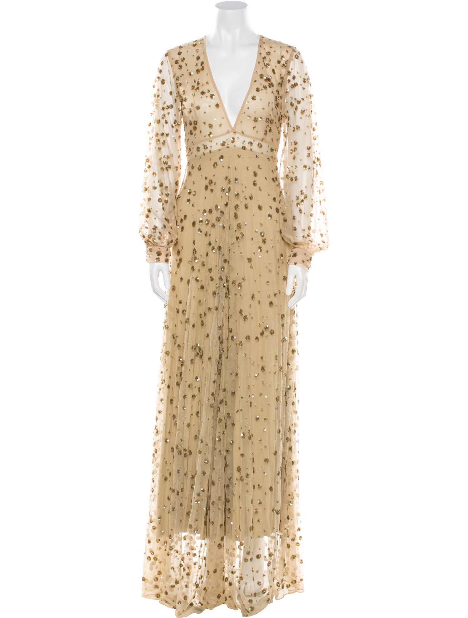 LoveShackFancy Nylon Long Dress