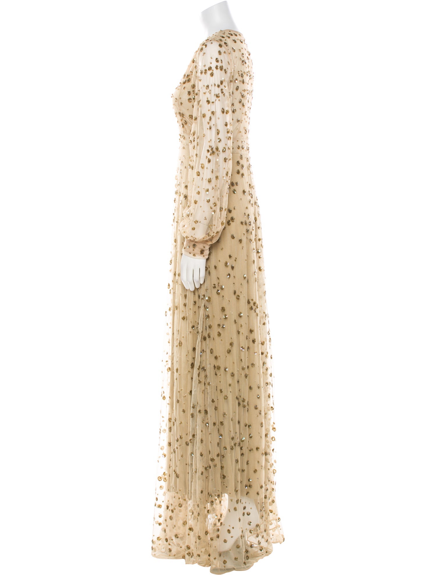 LoveShackFancy Nylon Long Dress