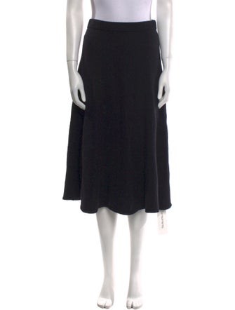 LoveShackFancy Wool Midi Length Skirt