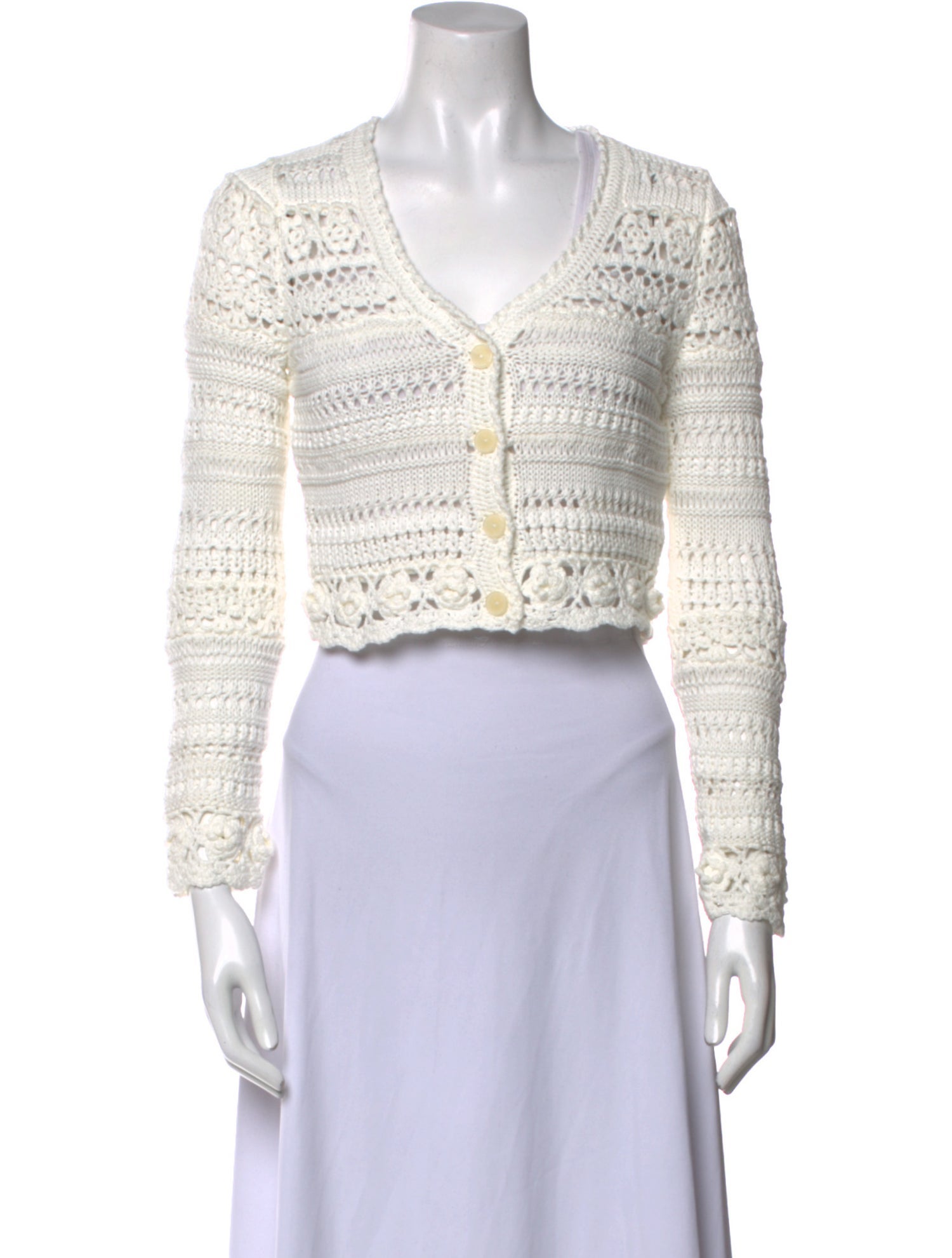 LoveShackFancy V-Neck Sweater