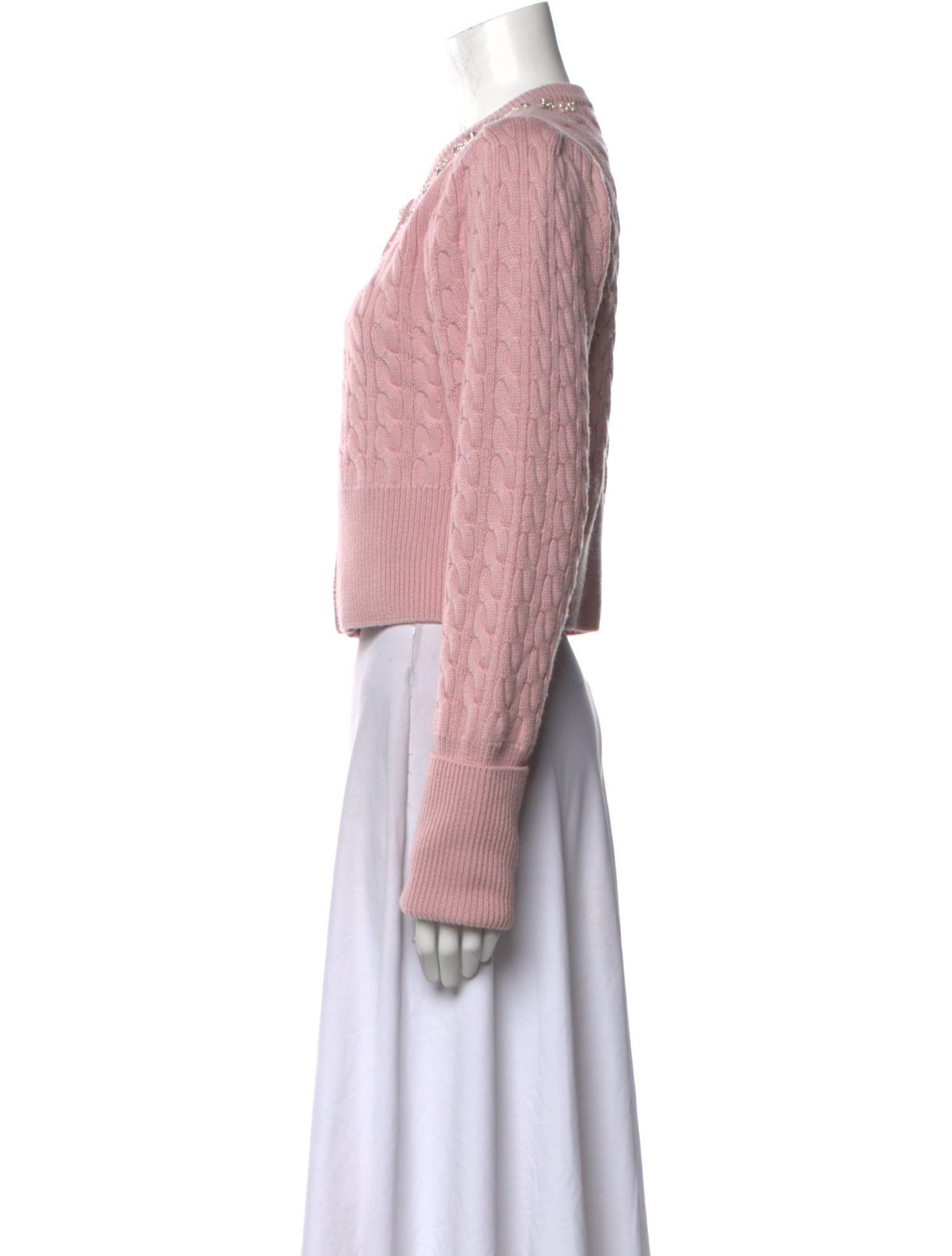 LoveShackFancy Merino Wool Scoop Neck Sweater