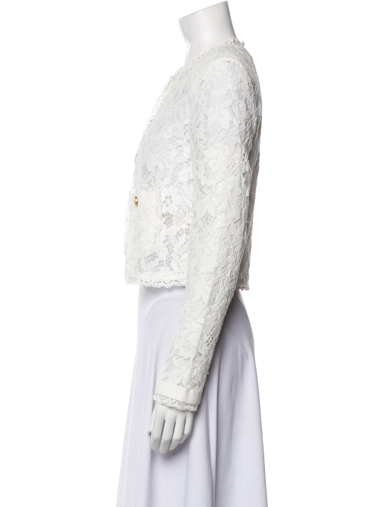 LoveShackFancy Lace Pattern Evening Jacket w/ Tags