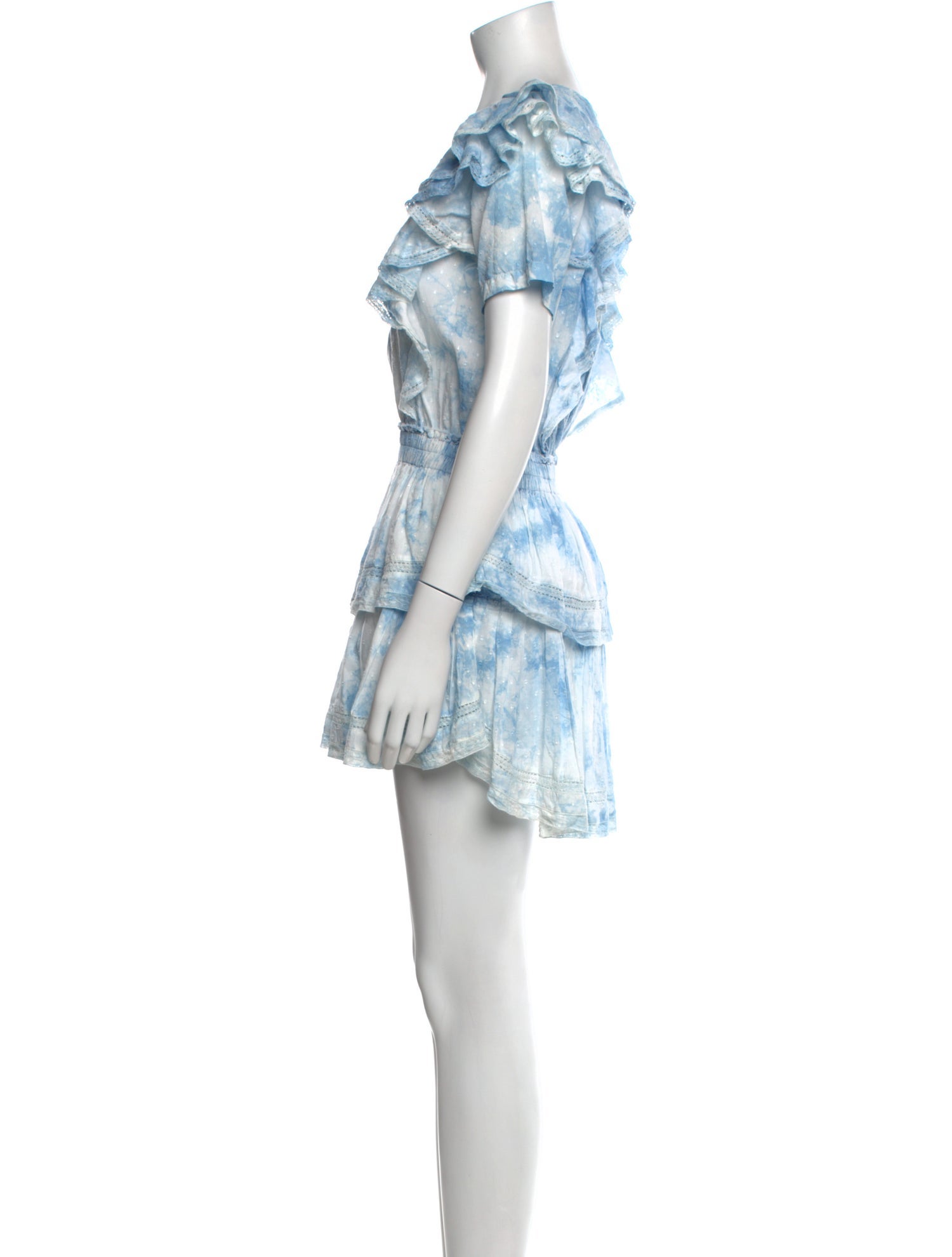 LoveShackFancy Printed Mini Dress