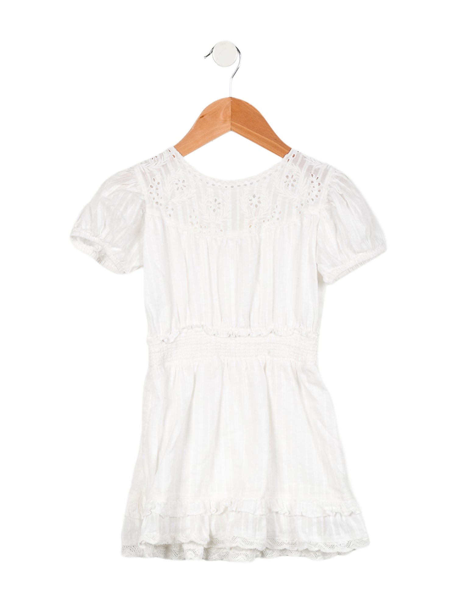 LoveShackFancy Toddler Girls' Short Sleeve Dress