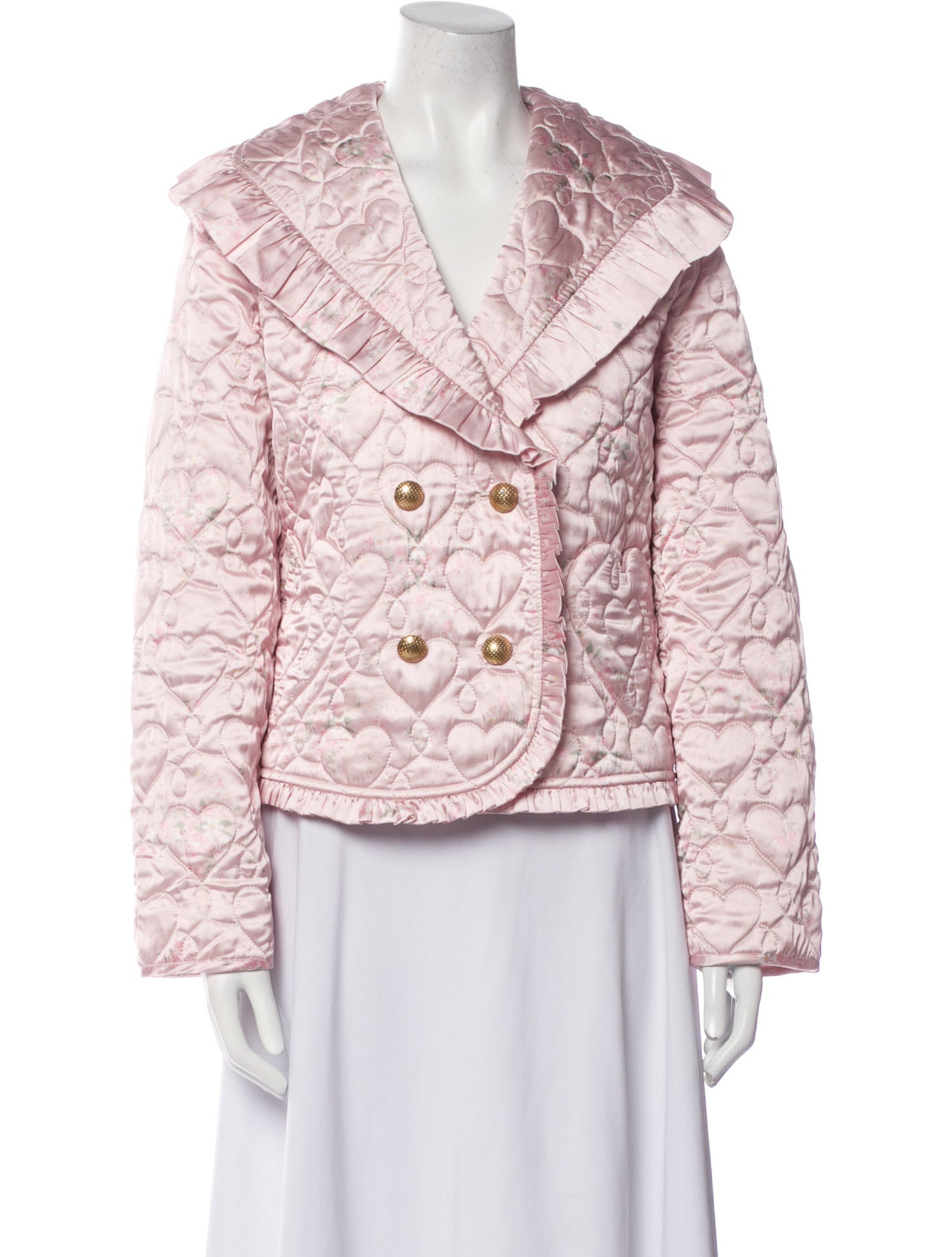 LoveShackFancy Floral Print Jacket