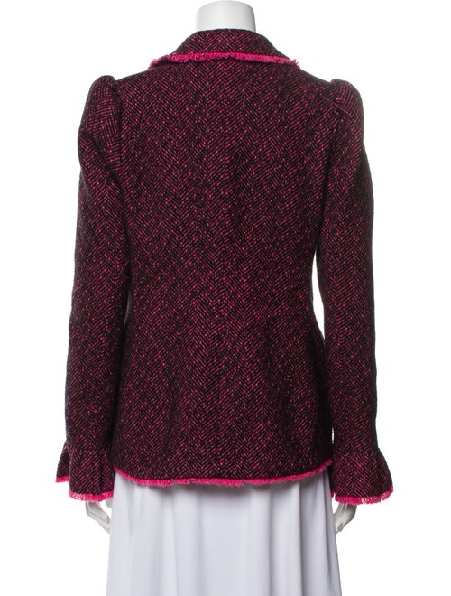 LoveShackFancy Tweed Pattern Blazer