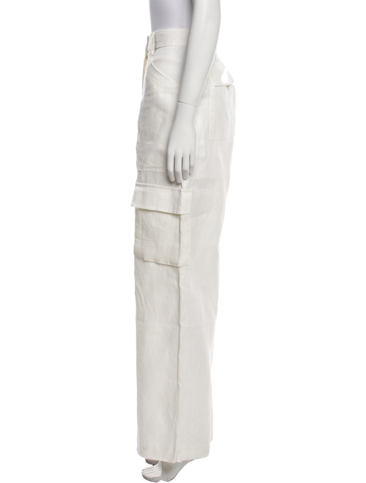 LoveShackFancy Linen Wide Leg Pants