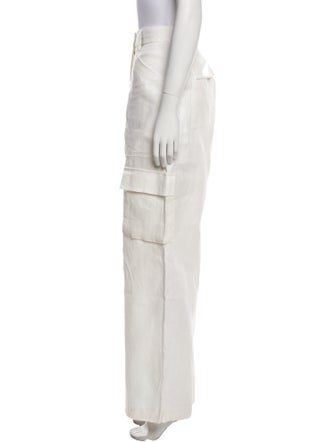 LoveShackFancy Linen Wide Leg Pants