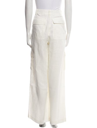 LoveShackFancy Linen Wide Leg Pants