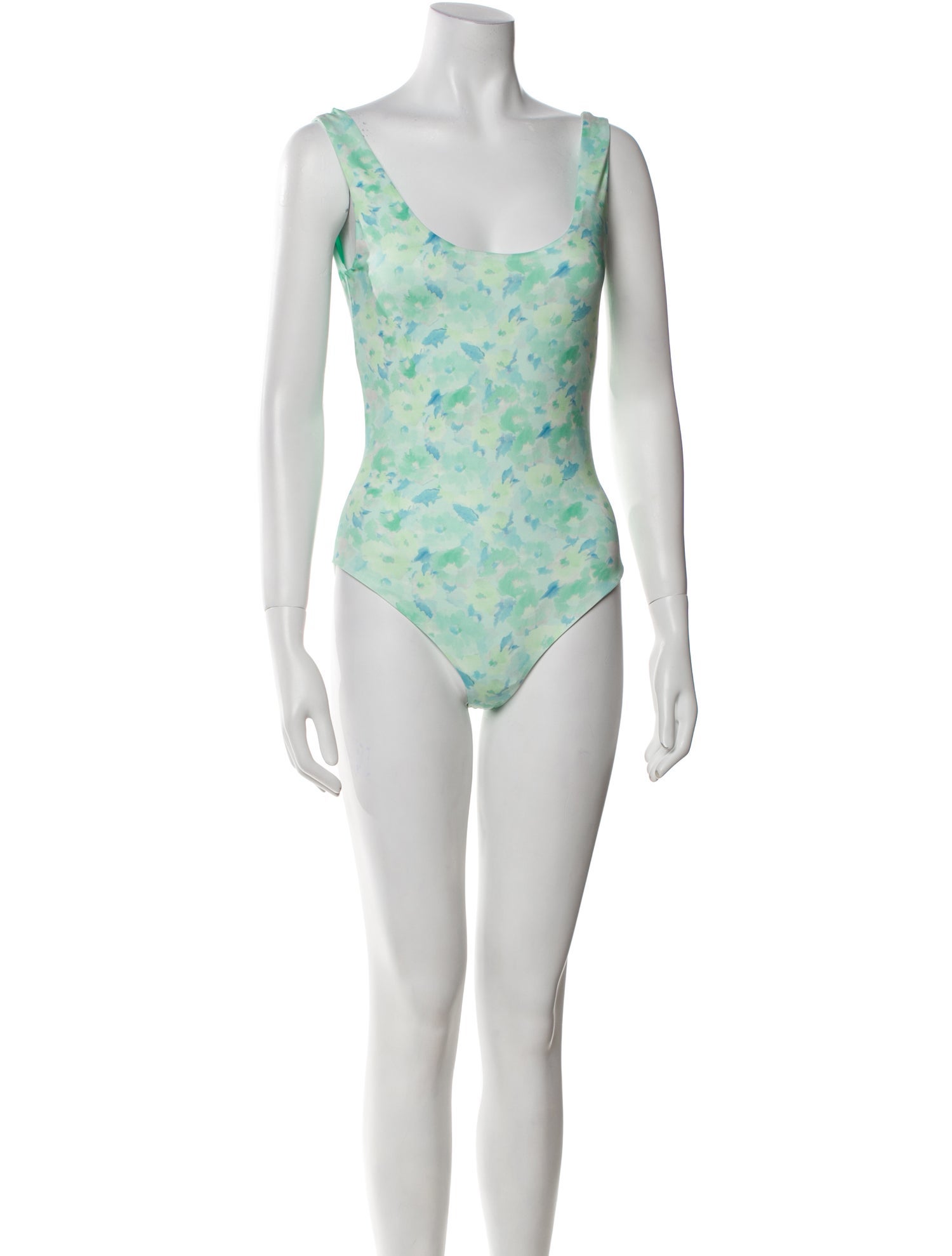 LoveShackFancy Floral Print One-Piece