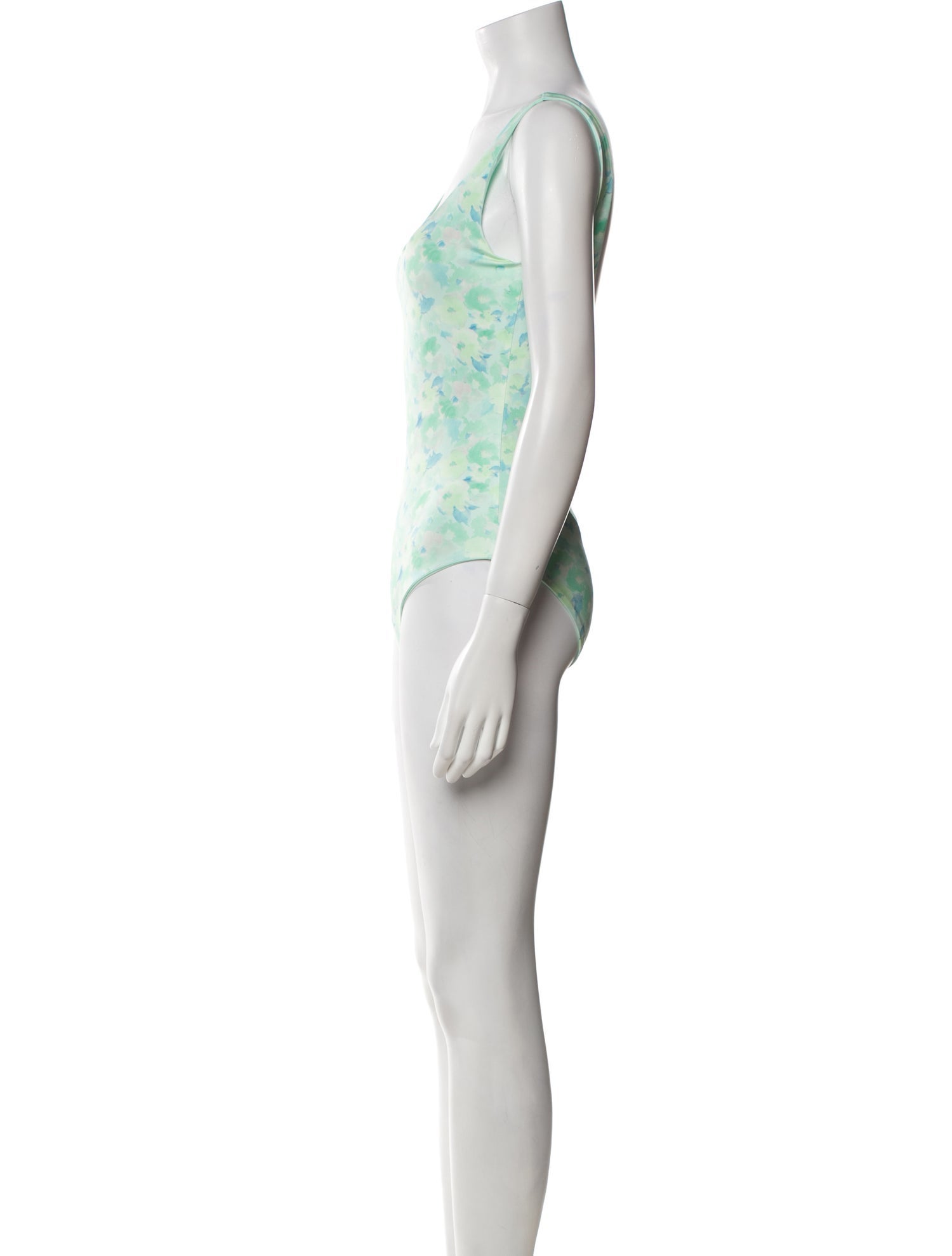 LoveShackFancy Floral Print One-Piece