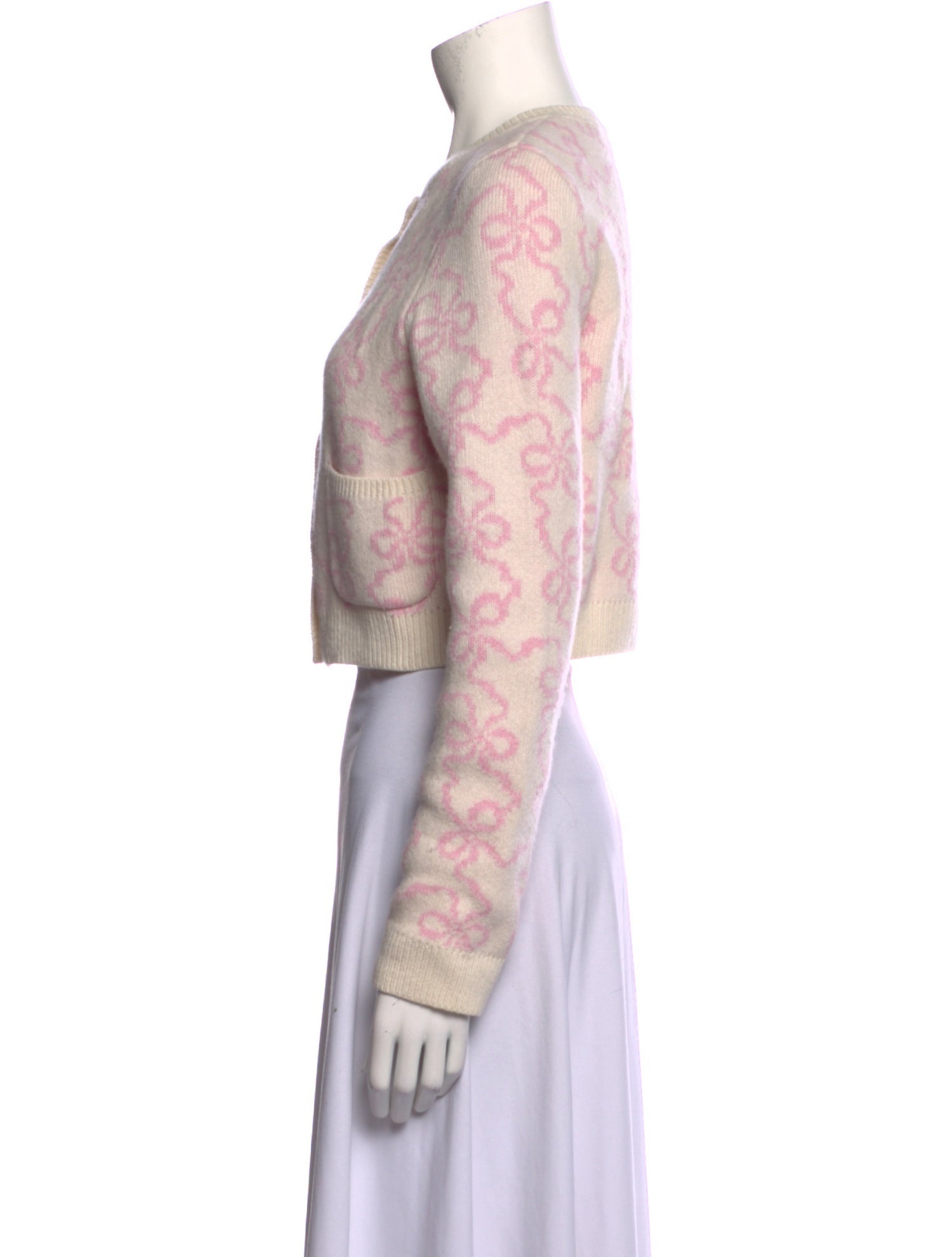 LoveShackFancy Wool Printed Sweater