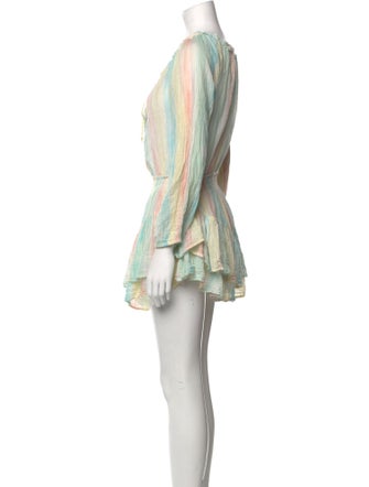 LoveShackFancy Printed Mini Dress