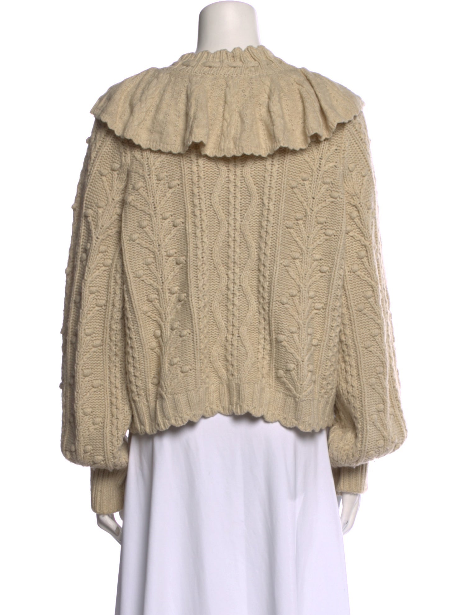 LoveShackFancy Crew Neck Sweater