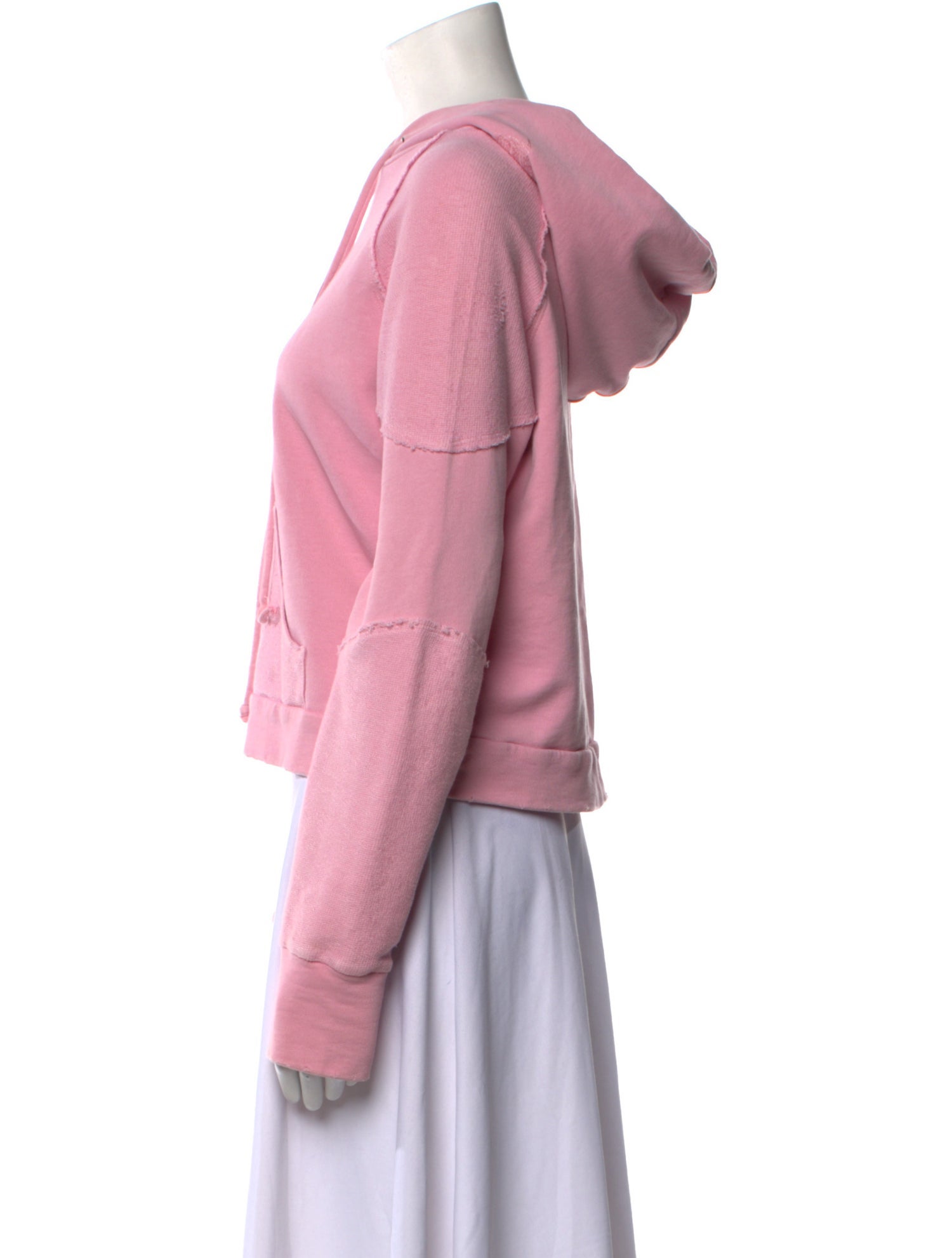 LoveShackFancy Crew Neck Long Sleeve Sweatshirt