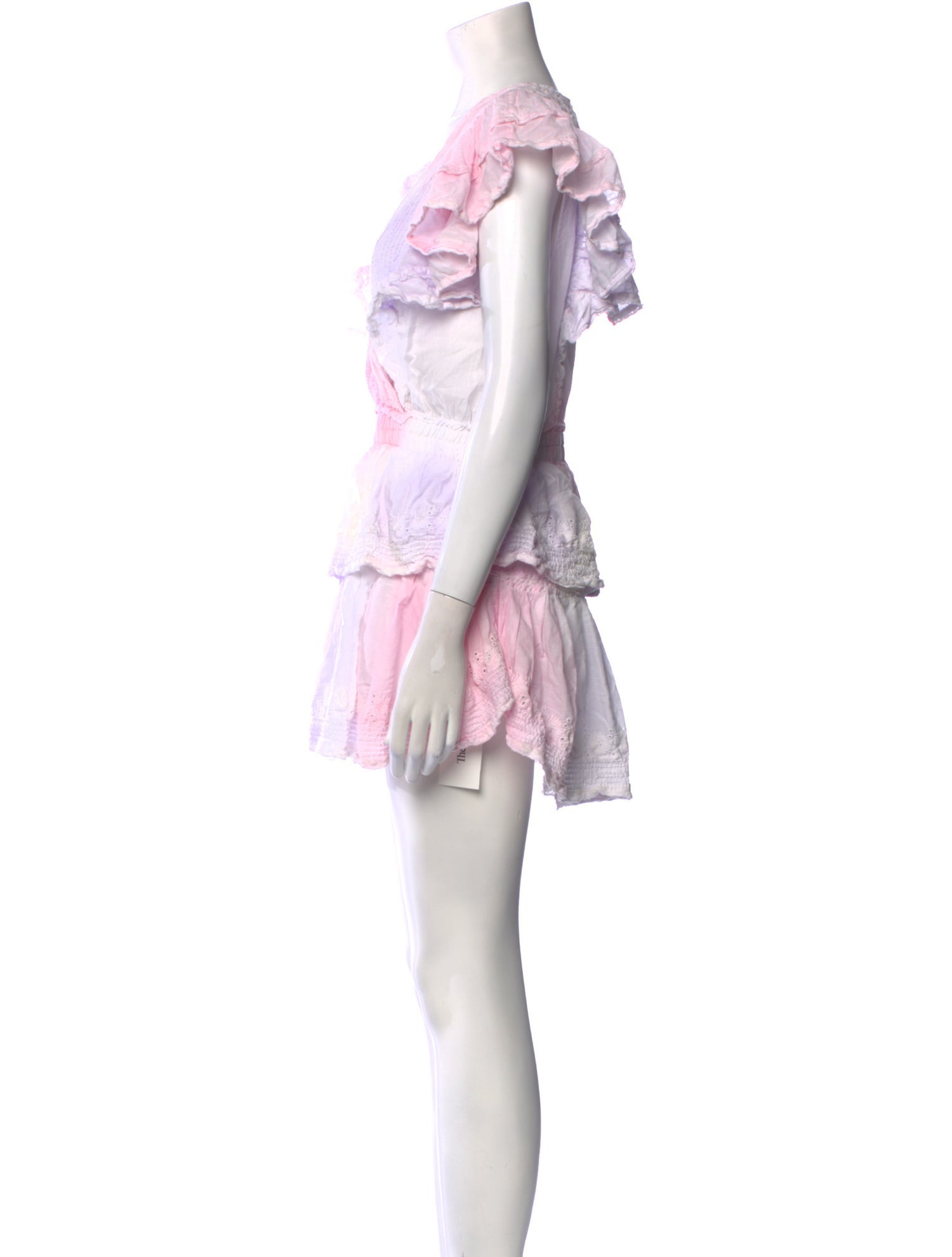 LoveShackFancy Printed Mini Dress