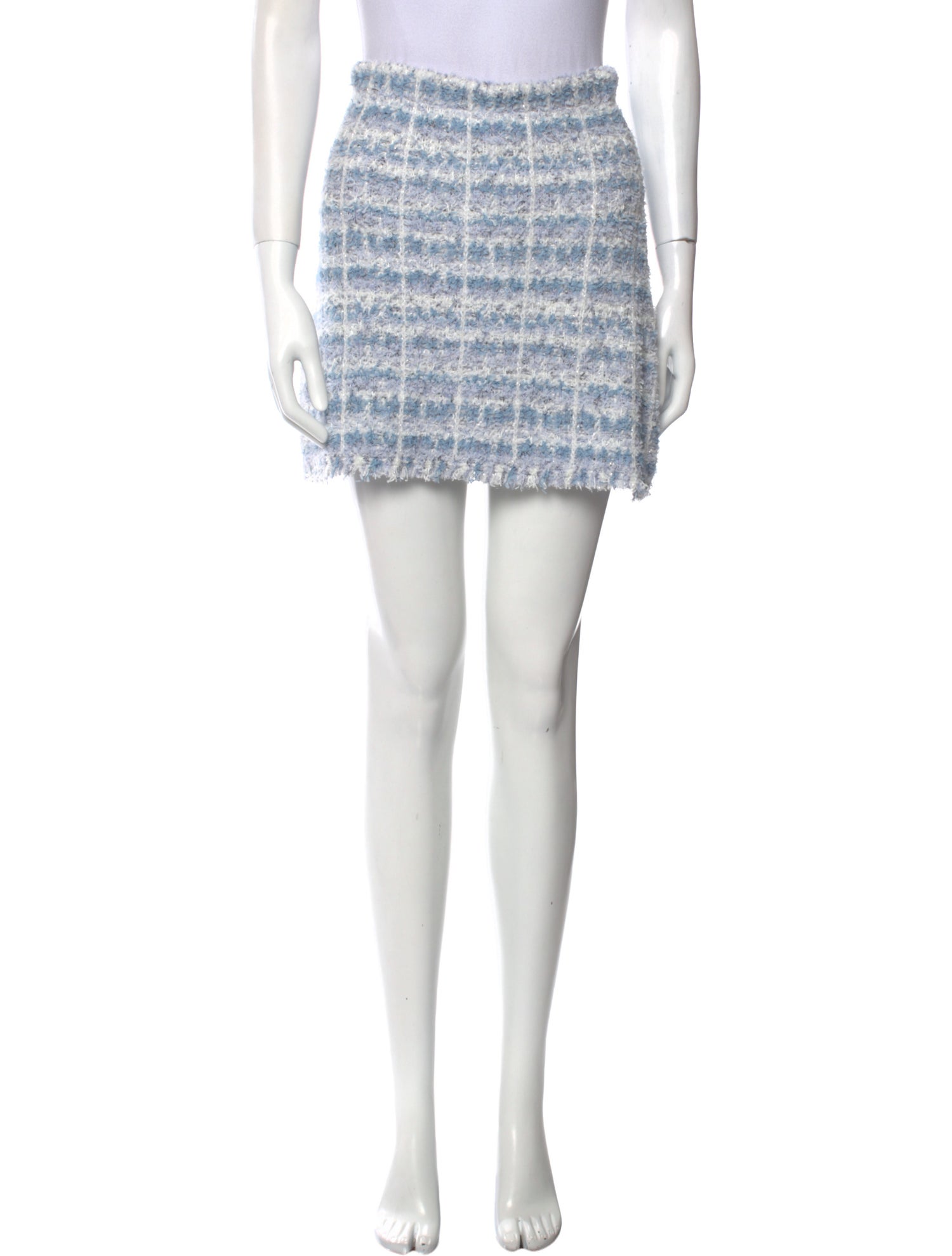 LoveShackFancy Tweed Pattern Mini Skirt w/ Tags